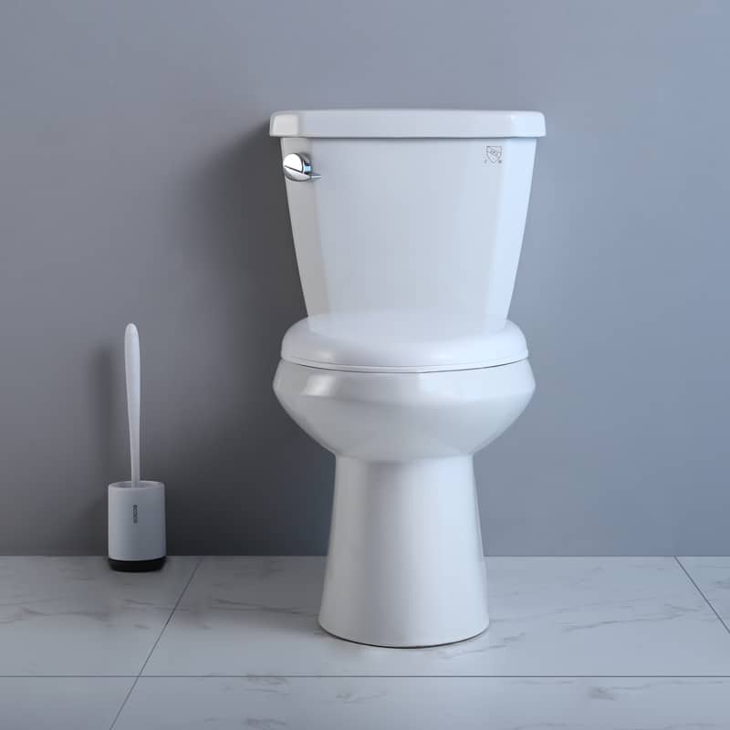 Twopiece Compact Elongated Toilet ST0S1 China Toilet Manufacturers